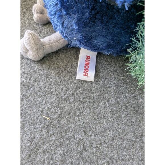 Aurora Peacock Plush 2020 8 Stuffed Animal Lovey EUC Very Clean & Soft - Picture 6 of 7